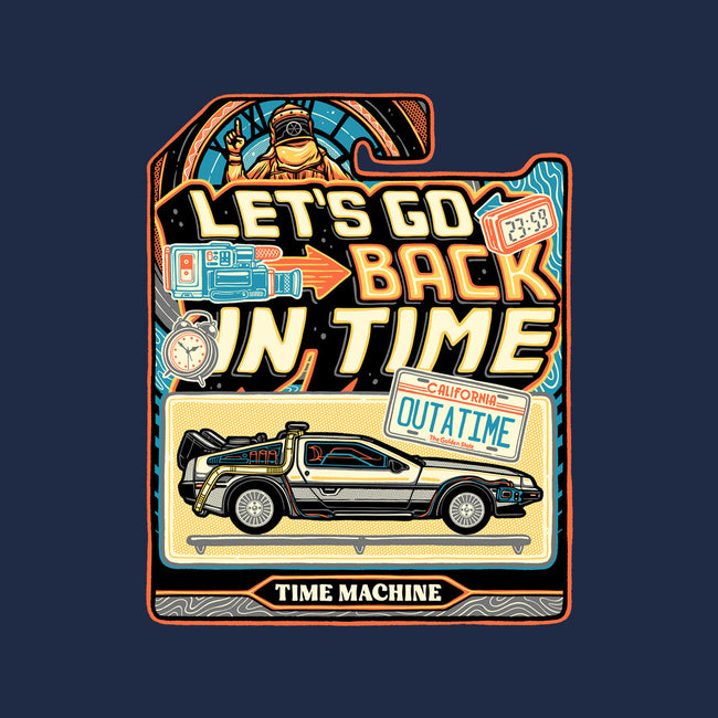 Time Machine Vehicle-None-Matte-Poster-glitchygorilla