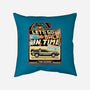 Time Machine Vehicle-None-Removable Cover w Insert-Throw Pillow-glitchygorilla