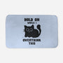 Hold On While I Overthink This-None-Memory Foam-Bath Mat-kg07