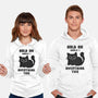 Hold On While I Overthink This-Unisex-Pullover-Sweatshirt-kg07