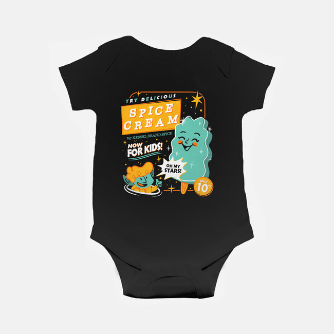 Try Delicious Spice Cream-Baby-Basic-Onesie-Aarons Art Room