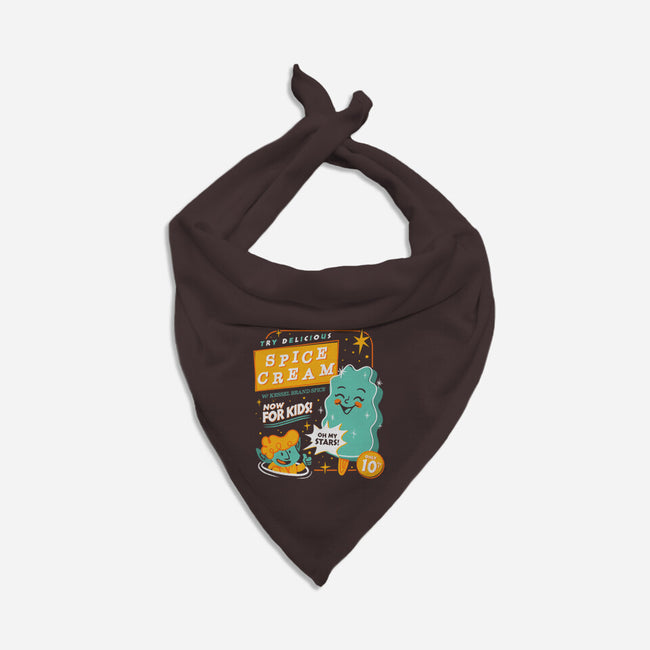 Try Delicious Spice Cream-Cat-Bandana-Pet Collar-Aarons Art Room