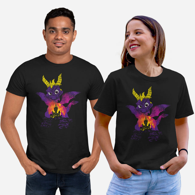 Dragon Warrior-Unisex-Basic-Tee-dalethesk8er