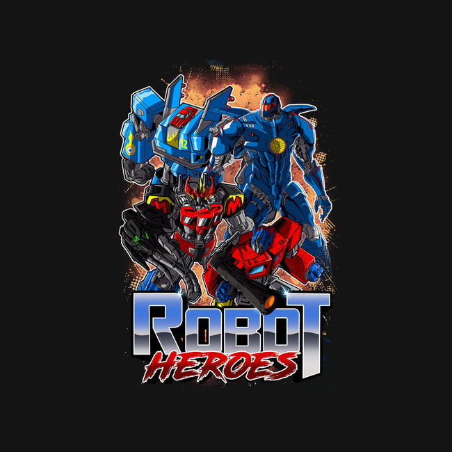 Robot Heroes-Mens-Premium-Tee-Diego Oliver