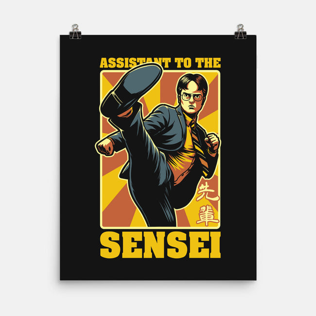 Sensei Assistant-None-Matte-Poster-Studio Mootant