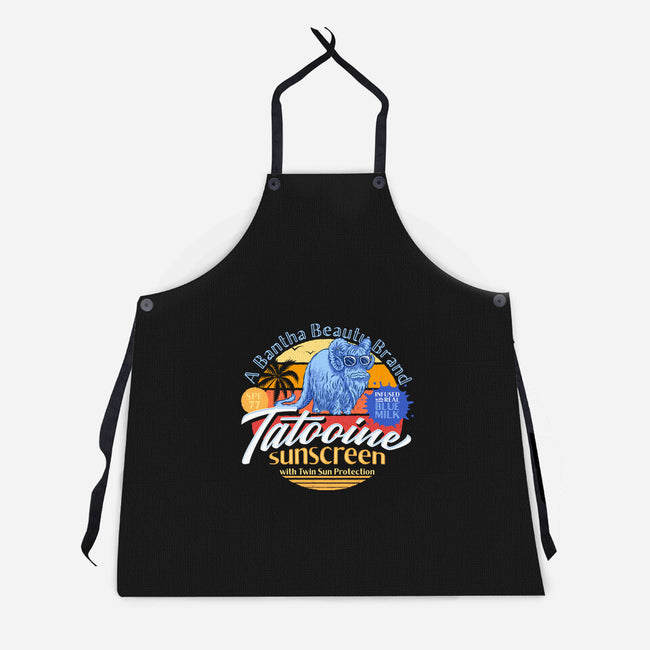 Tatooine Sunscreen-Unisex-Kitchen-Apron-Wheels