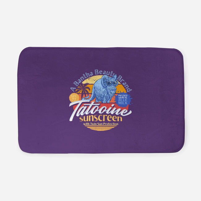 Tatooine Sunscreen-None-Memory Foam-Bath Mat-Wheels