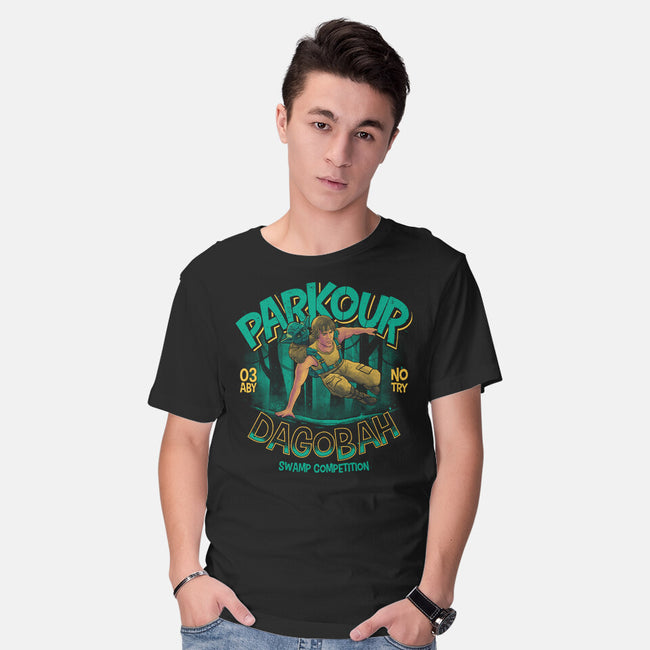 Parkour Dagobah-Mens-Basic-Tee-teesgeex