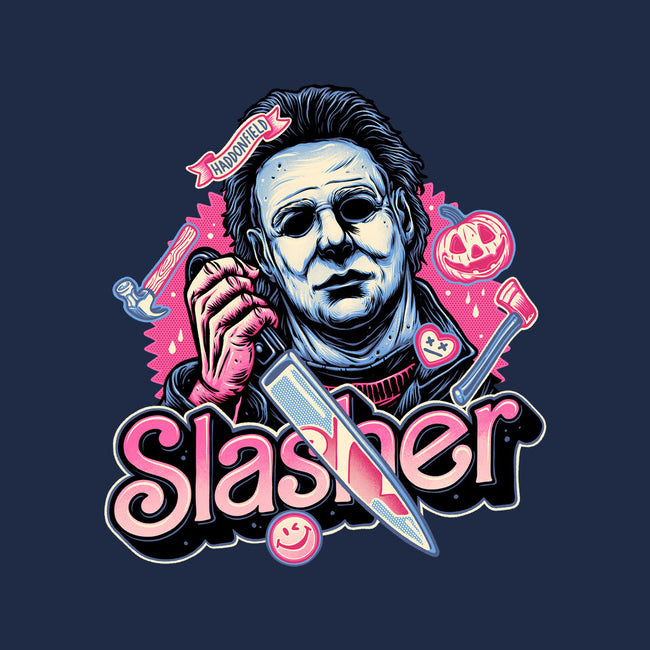 Slasher Love-Mens-Basic-Tee-glitchygorilla