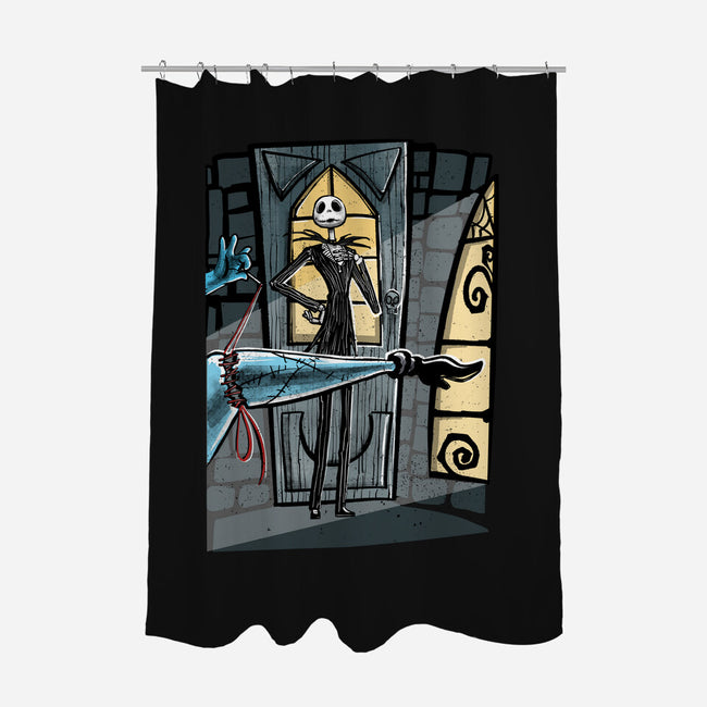 Hey Jack-None-Polyester-Shower Curtain-zascanauta