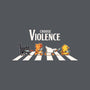 Choose Violence-Womens-Fitted-Tee-2DFeer