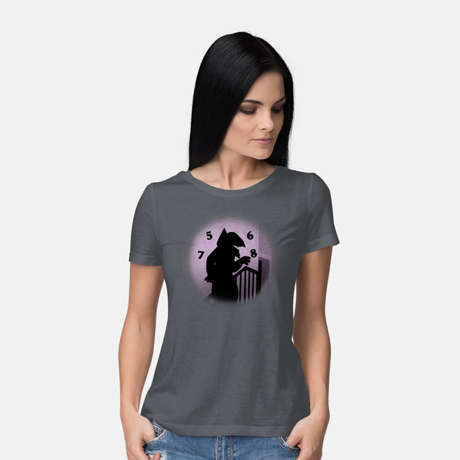 Countferatu-Womens-Basic-Tee-Raffiti