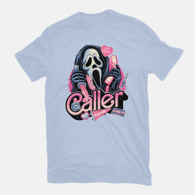 Caller Love-Womens-Basic-Tee-glitchygorilla