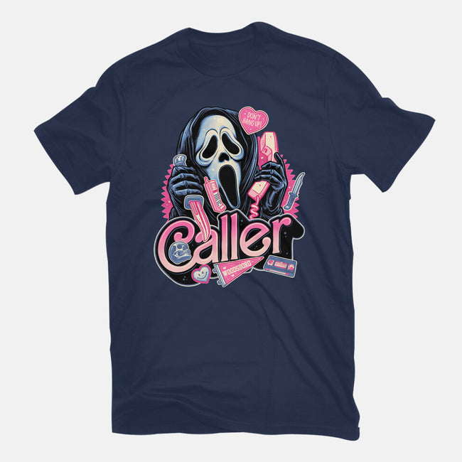 Caller Love-Womens-Basic-Tee-glitchygorilla