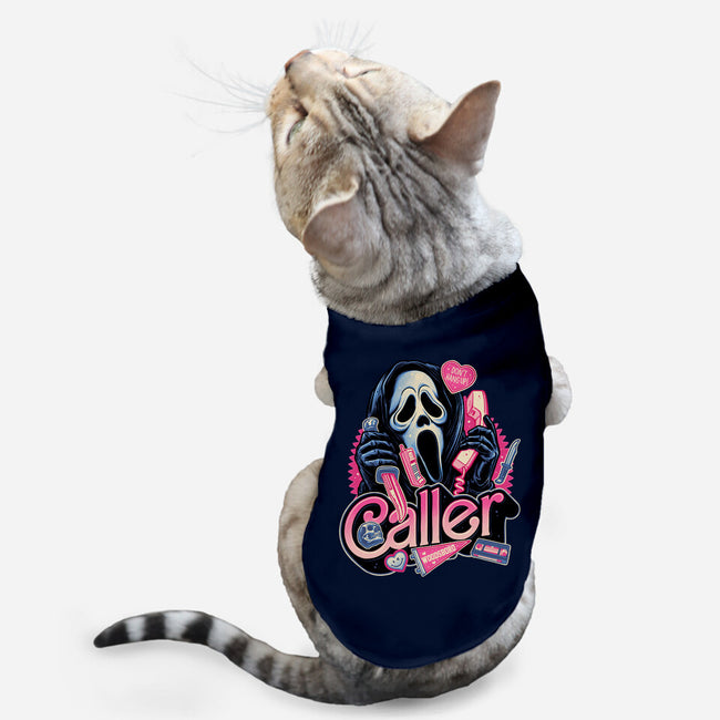 Caller Love-Cat-Basic-Pet Tank-glitchygorilla