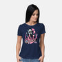 Caller Love-Womens-Basic-Tee-glitchygorilla