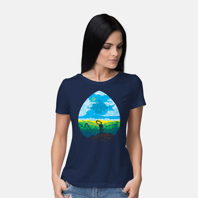 Mystical City-Womens-Basic-Tee-dalethesk8er