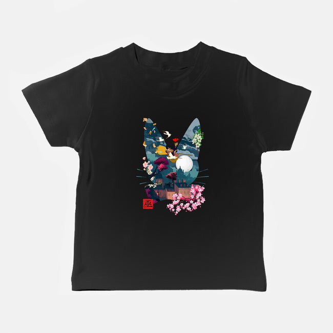 Witchy Delivery-Baby-Basic-Tee-Arinesart