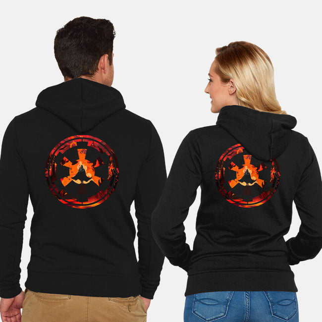 Lord Of The Dark-Unisex-Zip-Up-Sweatshirt-Arinesart