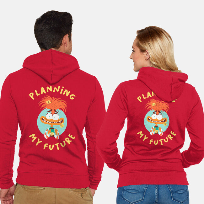 Planning My Future-Unisex-Zip-Up-Sweatshirt-paulagarcia