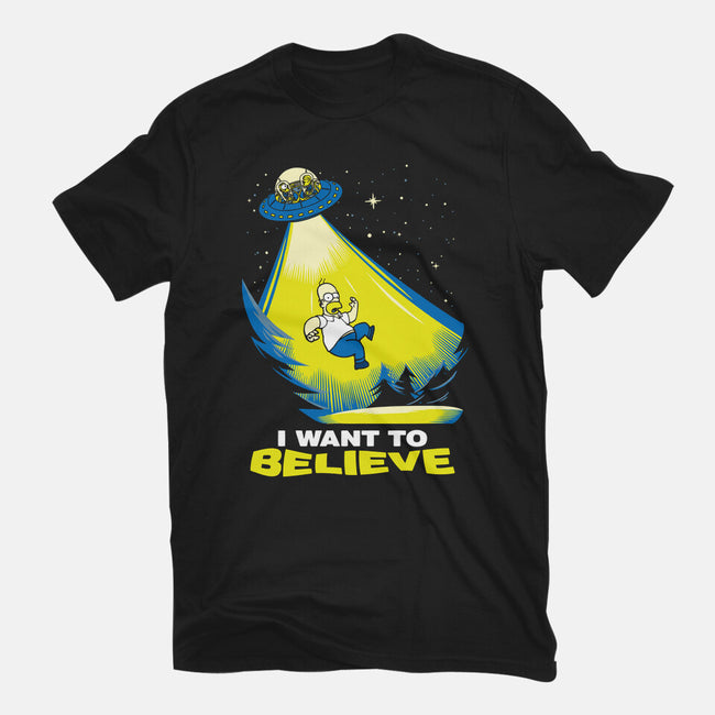 I Want To Believe-Womens-Basic-Tee-dalethesk8er