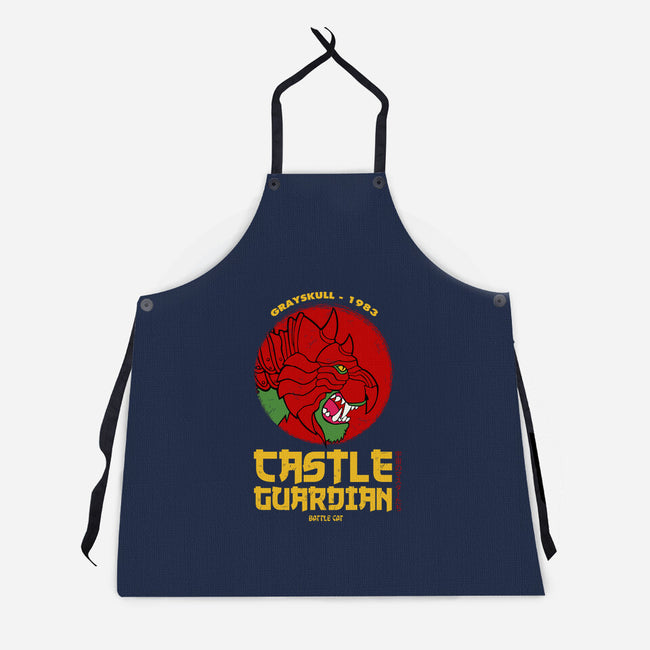 Castle Guardian-Unisex-Kitchen-Apron-Melonseta