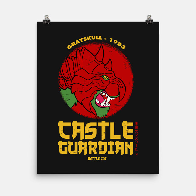 Castle Guardian-None-Matte-Poster-Melonseta