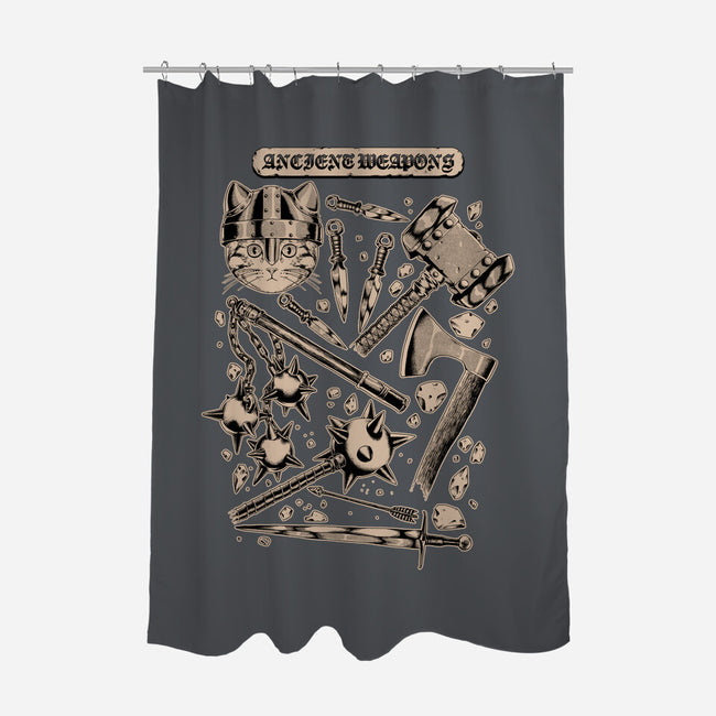 Ancient Weapons-None-Polyester-Shower Curtain-Hafaell