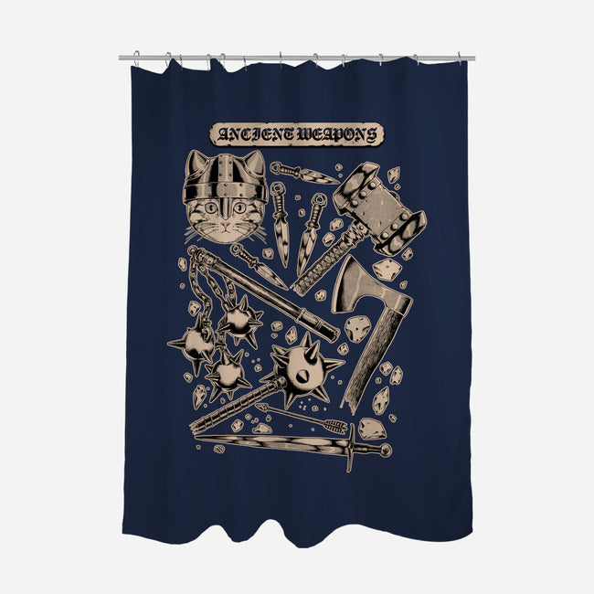 Ancient Weapons-None-Polyester-Shower Curtain-Hafaell