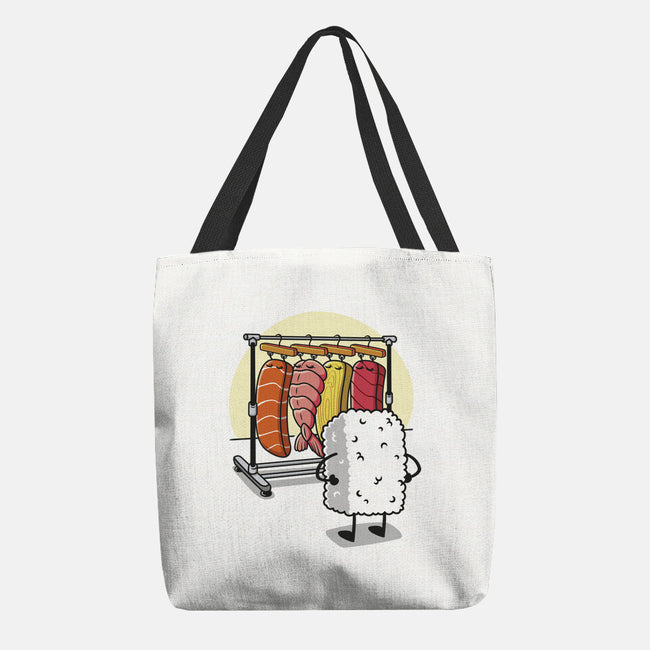 Sushi Wardrobe-None-Basic Tote-Bag-Olipop