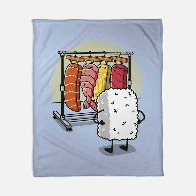 Sushi Wardrobe-None-Fleece-Blanket-Olipop