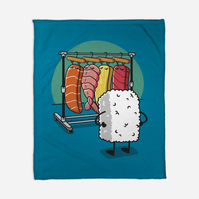 Sushi Wardrobe-None-Fleece-Blanket-Olipop