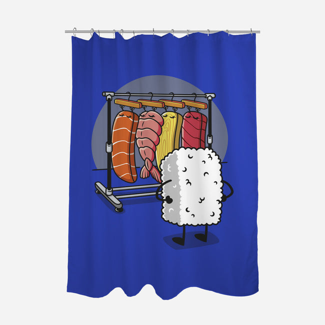 Sushi Wardrobe-None-Polyester-Shower Curtain-Olipop