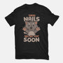 These Nails Will Get You Soon-Womens-Basic-Tee-eduely