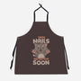 These Nails Will Get You Soon-Unisex-Kitchen-Apron-eduely