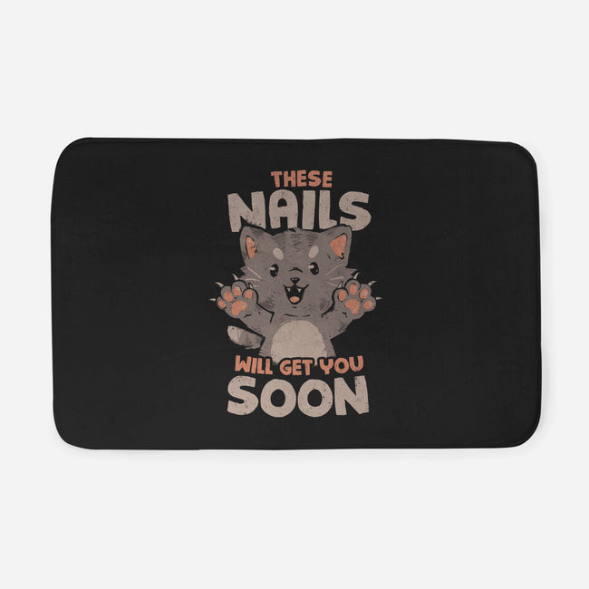 These Nails Will Get You Soon-None-Memory Foam-Bath Mat-eduely