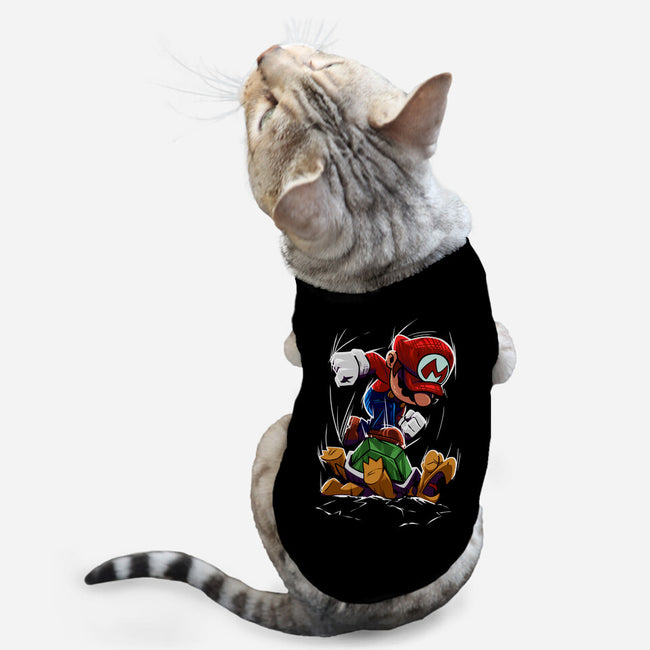 Smash Them-Cat-Basic-Pet Tank-RavArt Studio