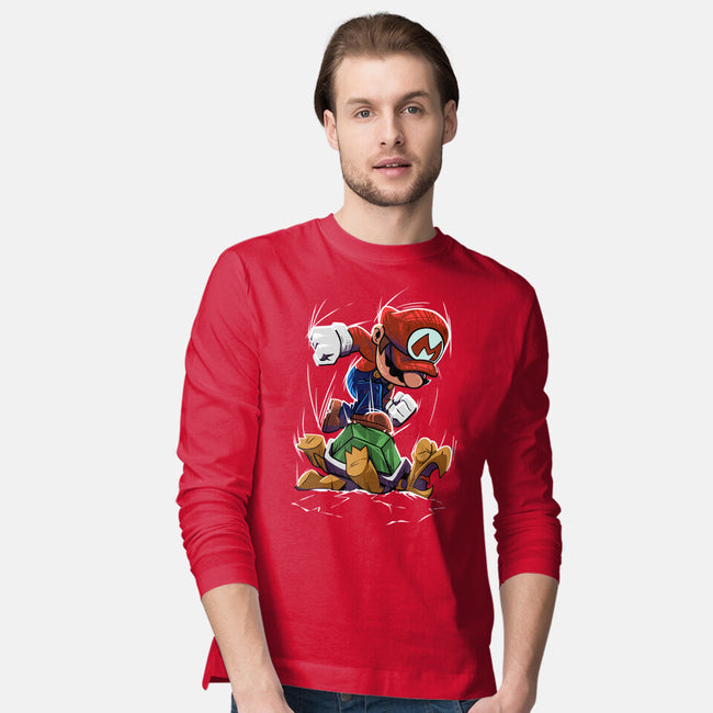 Smash Them-Mens-Long Sleeved-Tee-RavArt Studio