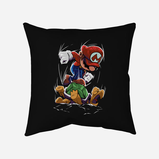 Smash Them-None-Non-Removable Cover w Insert-Throw Pillow-RavArt Studio