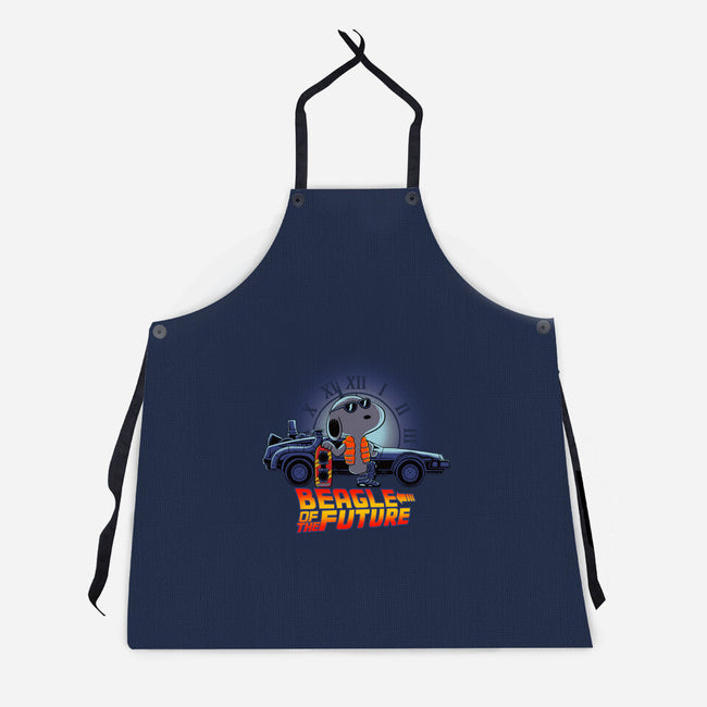 Beagle Of The Future-Unisex-Kitchen-Apron-rmatix