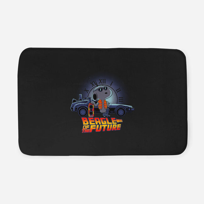 Beagle Of The Future-None-Memory Foam-Bath Mat-rmatix