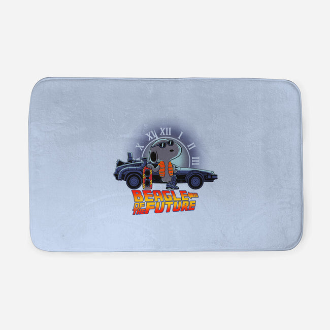 Beagle Of The Future-None-Memory Foam-Bath Mat-rmatix