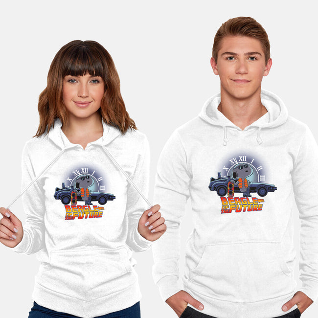 Beagle Of The Future-Unisex-Pullover-Sweatshirt-rmatix