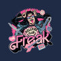 The Freak-Mens-Long Sleeved-Tee-glitchygorilla