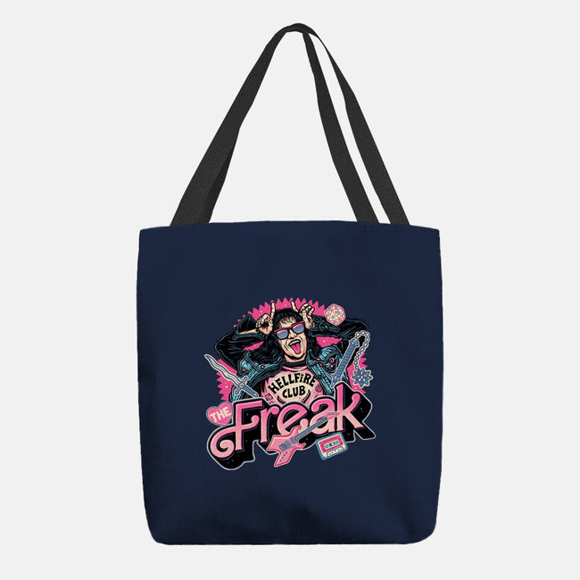 The Freak-None-Basic Tote-Bag-glitchygorilla