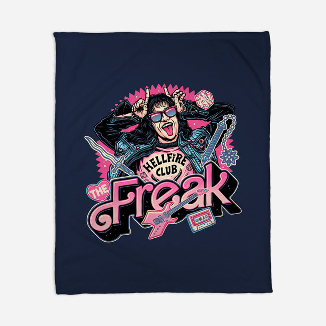 The Freak-None-Fleece-Blanket-glitchygorilla