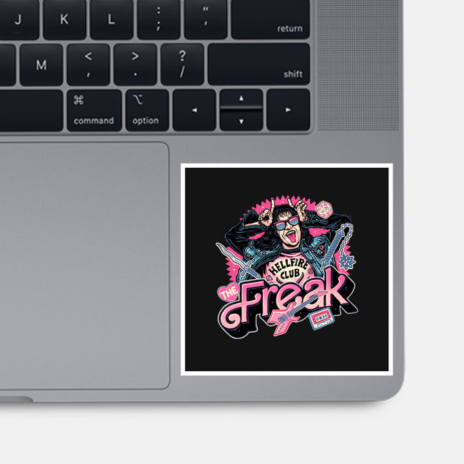 The Freak-None-Glossy-Sticker-glitchygorilla