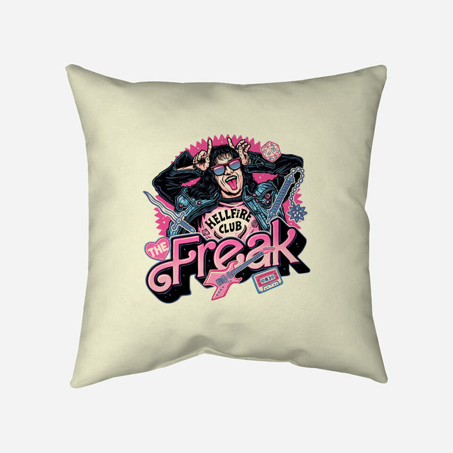 The Freak-None-Removable Cover-Throw Pillow-glitchygorilla