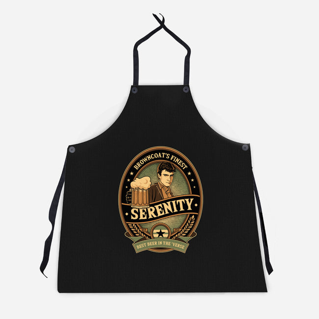 Shiny Beer-Unisex-Kitchen-Apron-retrodivision