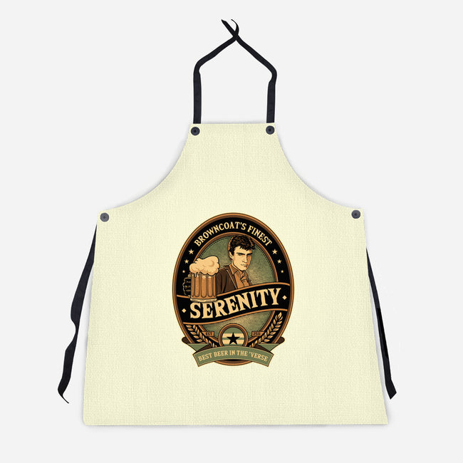 Shiny Beer-Unisex-Kitchen-Apron-retrodivision